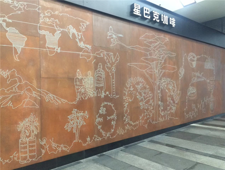 滦南耐候钢幕墙